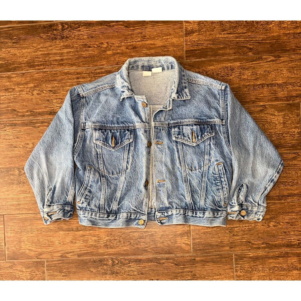 Palmetto's Vintage Light Wash Denim Trucker Jacket